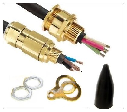 Cable gland / cable cleat / accessories